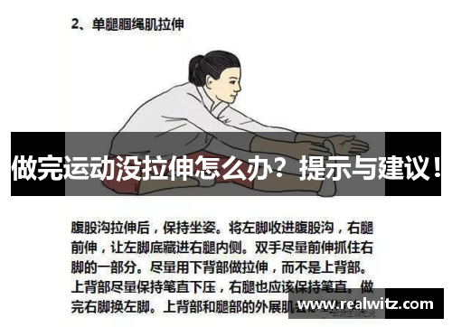 做完运动没拉伸怎么办？提示与建议！